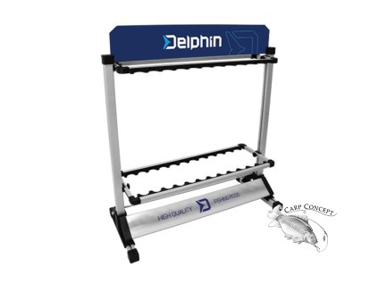 Stojan na rybářské pruty Delphin