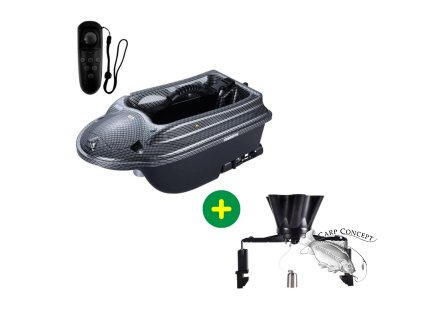 Screenshot 2025 12 19 at 13 08 27 Zavážecí lodička ACTOR PLUS Basic s rozmetačem Carbon Boatman.cz