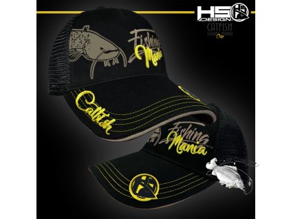 Hotspot Design Kšiltovka Cat Fish Mania