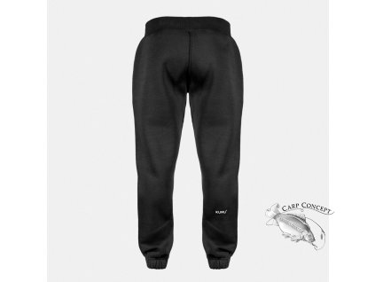 KUMU Tepláky COCOON černé (Varianta M)