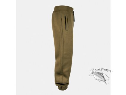 KUMU Tepláky COCOON khaki (Varianta M)
