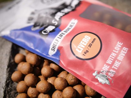 Carp Time G.B.U. Boilies LIVERO (Varianta 20mm 1000g)