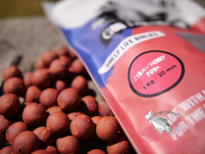 Carp Time G.B.U. Boilies STRAWBERRY PUNK (Varianta 20mm 1000g)