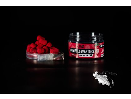 Carp Time G.B.U. DUMBELL WAFTERS STRAWBERRY PUNK 10x16mm 60g