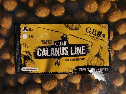 Carp Time G.B.U. Calanus Line Boilies SCOPEX/ČESNEK/N-BUTYRIC (Varianta 20mm 5kg)