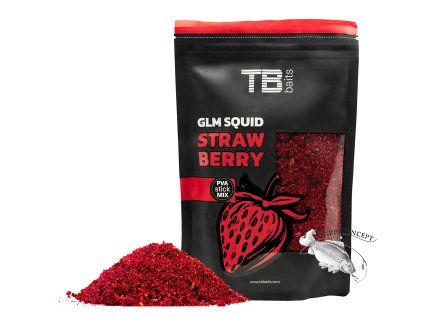 tb baits pva stick mix glm squid strawberry 200 g p186