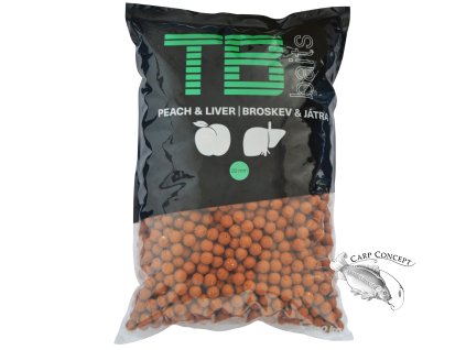 TB Baits Boilie Peach Liver (Varianta 10 kg 20 mm)