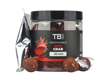 TB Baits Boosterované Boilie Red Crab 120 g (Varianta 16 mm)