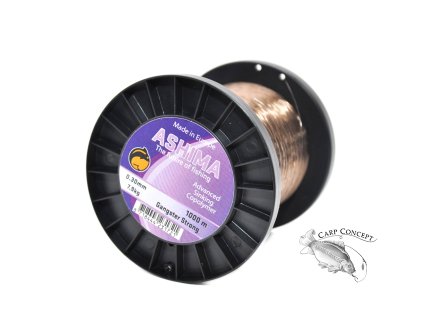 Ashima vlasec Gangster Strong 1000m hnědý (Varianta 0,25mm 5,6kg)