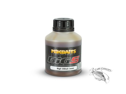 Mikbaits BiG booster 250ml BigS Oliheň Javor