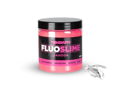 Mikbaits Fluo slime obalovací dip 100g Jahoda exclusive