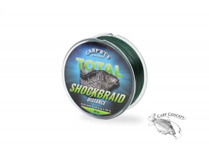 Carp´R´Us Šoková šňůra Shock Braid Distance 50m