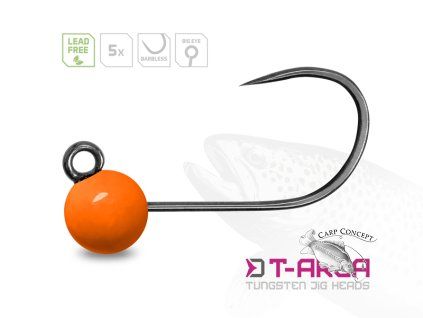 Wolframový jig Delphin T-AREA BL/5ks