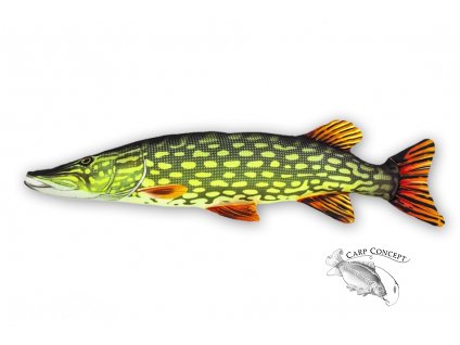 Gaby polštářek ryba - Štika 80cm
