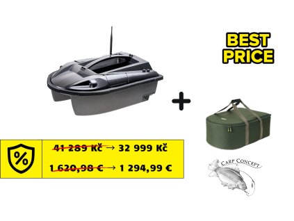 Zavazeci lodicka Carp Scout Li ion 10 transportni taska