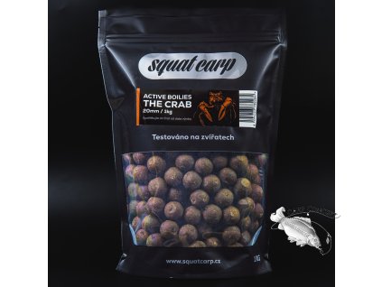 Active Boilies THE CRAB (Varianta Active Boilies The Crab 1kg 20mm)