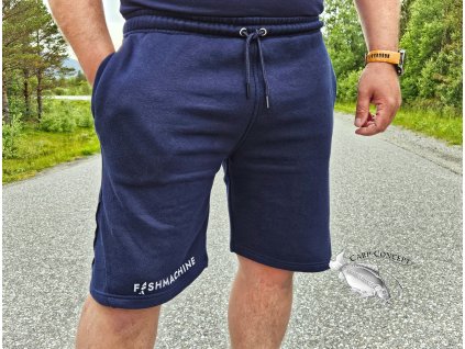 Kraťase FISHMACHINE Navy classic (Velikost L)