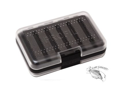 Leeda Krabička muškařská Profil Fly Box Black Standard