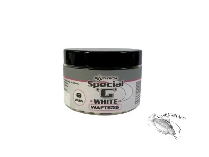 Bait-Tech Wafters Special G White Dumbells 8mm (100ml)