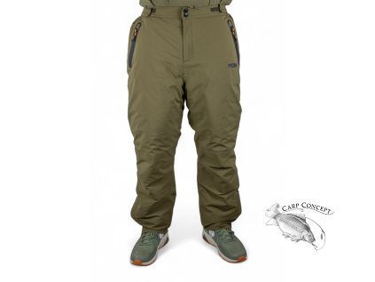 Mikbaits Zateplené kalhoty Thermo exclusive zelené (Varianta Mikbaits Zateplené kalhoty Thermo exclusive zelené M)