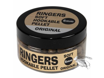 Ringers Měkčené pelety Soft Hook pellets (Varianta Ringers Měkčené pelety Soft Hook pellets 6mm F1 sweet 65g)