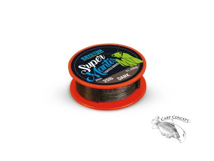Kryston potahované šňůrky Super Mantis Dark 20m (Varianta Kryston potahované šňůrky Super Mantis Dark 20m 15lb)