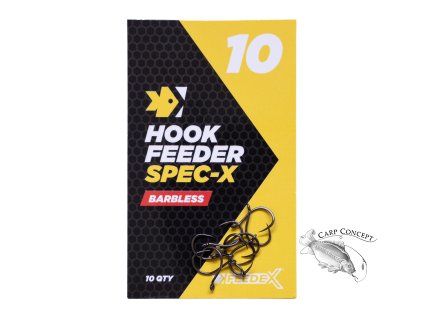 Feeder Expert háčky Spec-X hook bez protihrotu 10ks (Varianta Feeder Expert háčky Spec-X hook bez protihrotu 10ks č.6)