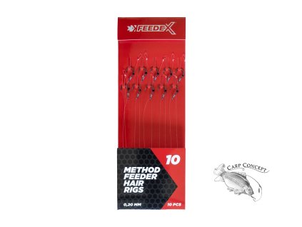 Feeder Expert návazce Návazce s vlasovým přívěsem 10ks (Varianta Feeder Expert návazce Návazce s vlasovým přívěsem 10ks č.10)