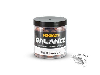 Mikbaits BiG balance 250ml BigB Broskev Black pepper (Varianta Mikbaits BiG balance 250ml BigB Broskev Black pepper 20mm)