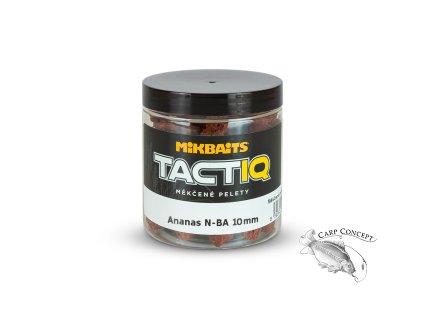 Mikbaits TactiQ měkčené pelety 250ml Ananas N-BA (Varianta Mikbaits TactiQ měkčené pelety 250ml Ananas N-BA 10mm)