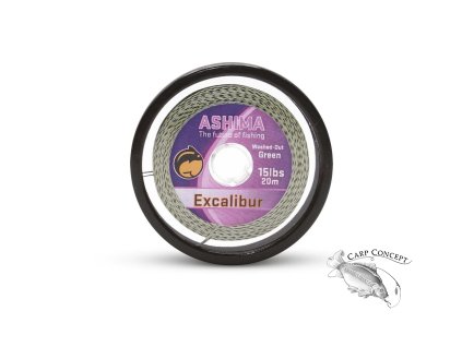 Ashima šňůrka Excalibur 20m (Varianta Ashima šňůrka Excalibur 20m 15lb zelená)