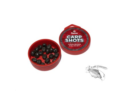 Garda Carp Shots Carp Shots camou brown (Varianta Garda Carp Shots Carp Shots camou brown 0,9g 20ks)