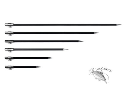 Summittackle vidličky Black Cobalt zapichovací (Varianta Summittackle vidličky Black Cobalt zapichovací 40cm)