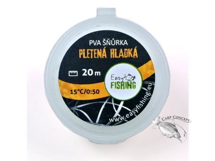 EasyFISHING PVA šňůrka silnější hladká 20m