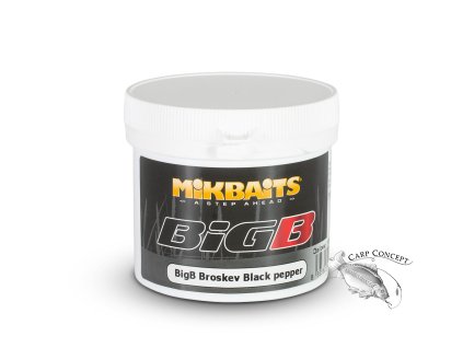 Mikbaits BiG těsto 200g BigB Broskev Black pepper