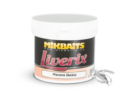 Mikbaits Liverix těsto 200g Mazaná škeble