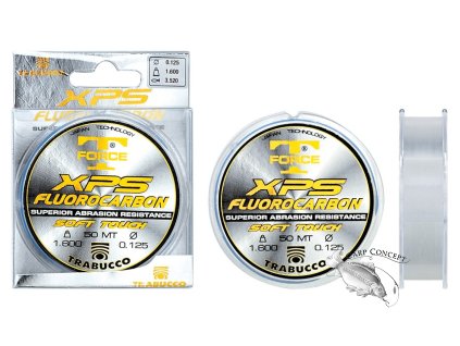 Trabucco Vlasec T-Force XPS Fluoro Carbon 50m (Varianta 0,125mm)