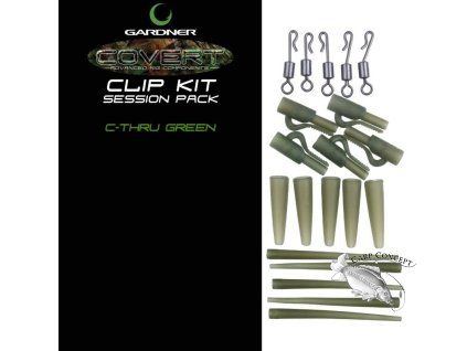 Gardner Systémek Covert Clip Kit (Varianta C-Thru Brown(Průhledná hnědá))