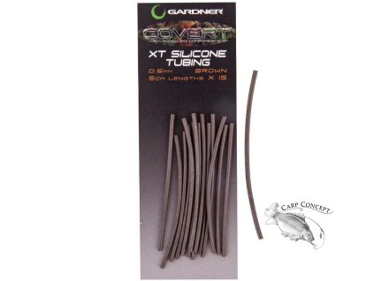 Gardner Hadičky úzké Covert XT Silicone Tubing 0,5mm/15x5cm (Varianta Green)