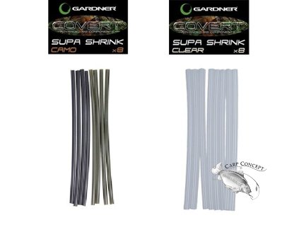 Gardner Hadičky Covert Supa Shrink (Varianta Small Clear ( čirá))