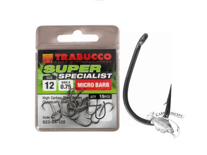 Háčky Trabucco Super Specialist 15ks (Varianta vel.8)