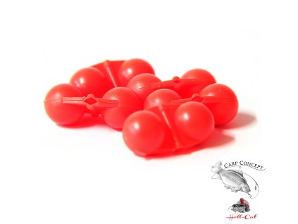 Hell-Cat Chrastítko Scream Balls Red,5ks