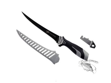 Giants fishing Filetovací nůž 7 Fillet knife with sharpener ( Easy clean sheath )