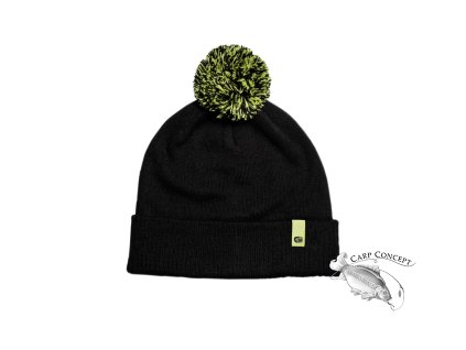 RidgeMonkey APEarel Dropback kulich s bambulí (Varianta černý/zelená)