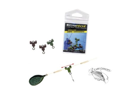 Technipeche Boční otočný systém PERLE DE POTENCE HELICO STRONG 6ks