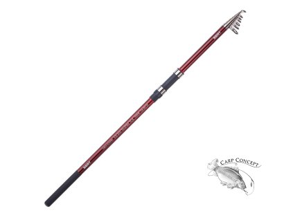 Sert teleskopický prut Exceed Telepike TGX 3,60 m, 40-100 g, 7-díl