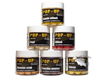 Carp Inferno Pop - up Boilies 16 mm 150 ml (Varianta Oliheň)