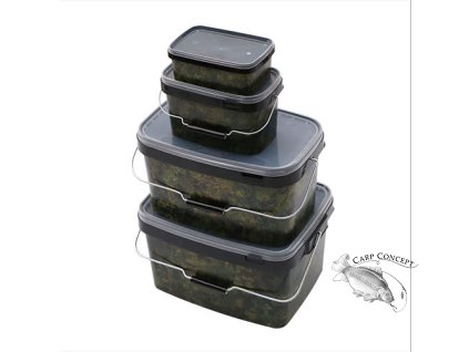 Gardner kbelík Rectangular Eco Buckets (Varianta Camo 10Lit)
