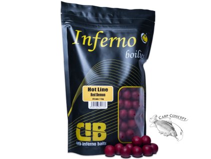 Carp Inferno Boilies Hot Line - Red Demon (Varianta 24 mm 1 kg)