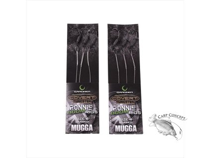 Gardner Návazec Ronnie Boom Rig 3 ks/bal. s protihrotem (Varianta vel. č.4)